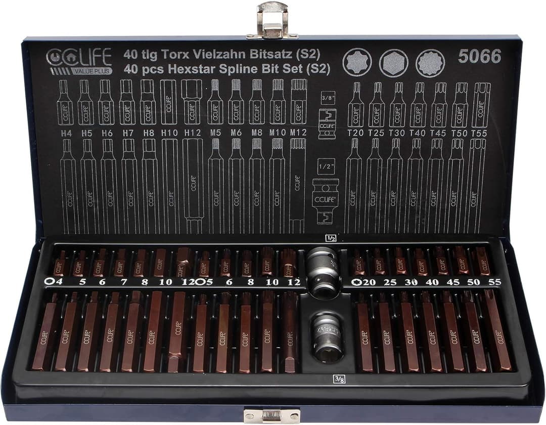 مجموعة رؤوس مفكات متعددة